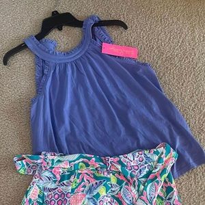 NWT Lilly Pulitzer Jerrica Halter Top size M - Aurora Purple